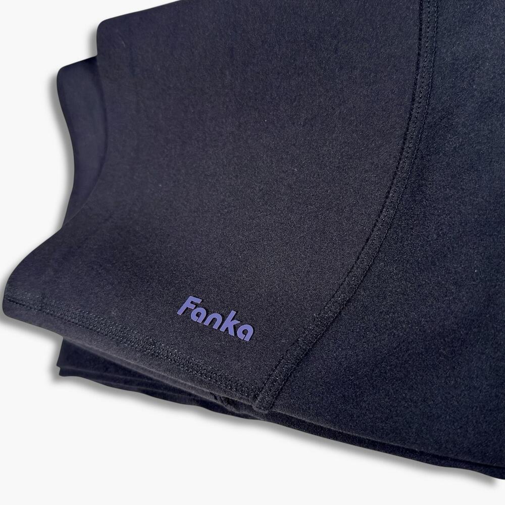 FANKA Body Sculpt 7/8 Leggings M Black High Rise Reversible Compression Yoga - Picture 5 of 14